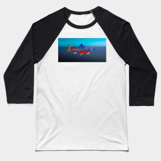 Arctic Char Baseball T-Shirt